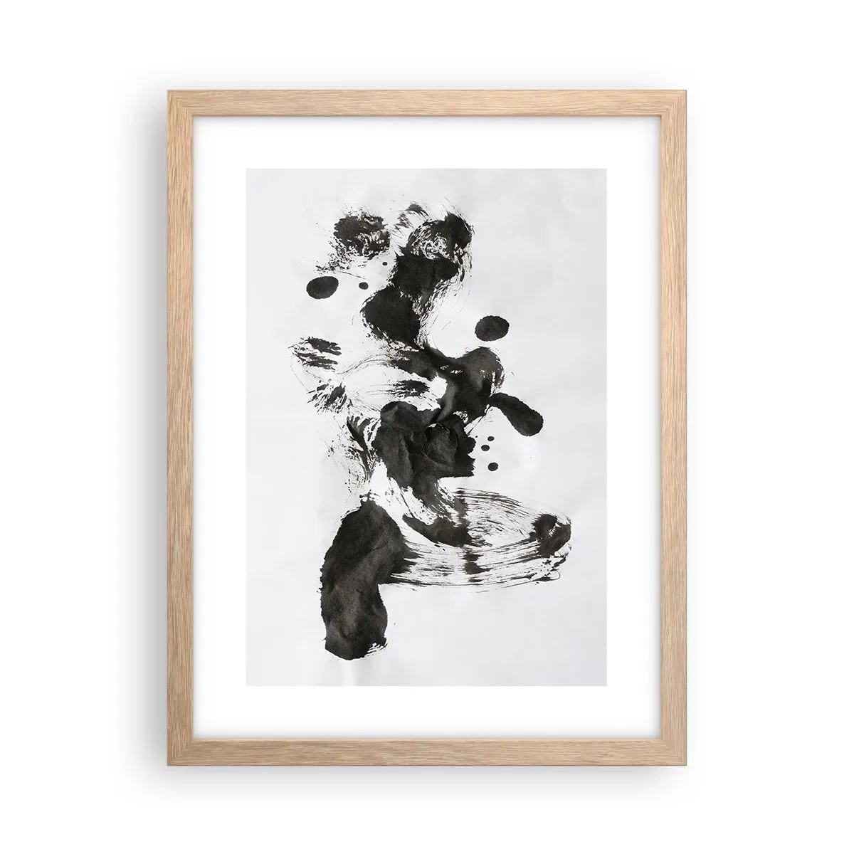 Affiche dans un chêne clair - Poster - De la méthode dans la folie ? - 30x40 cm