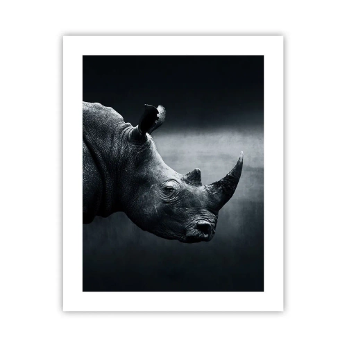 Affiche - Poster - Le profil droit - 40x50 cm