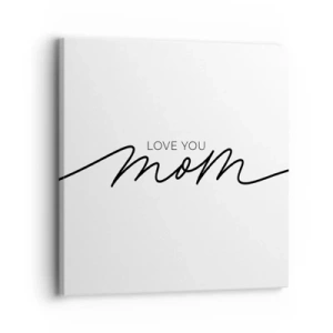 Impression sur toile - Image sur toile - Grand chamboulement - 30x30 cm