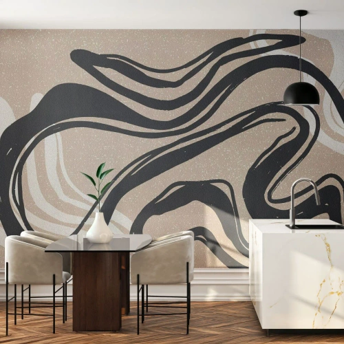 Papier peint sur mesure Standard Eco - Expression multipliée - Minimalisme, Bohème, scandinave