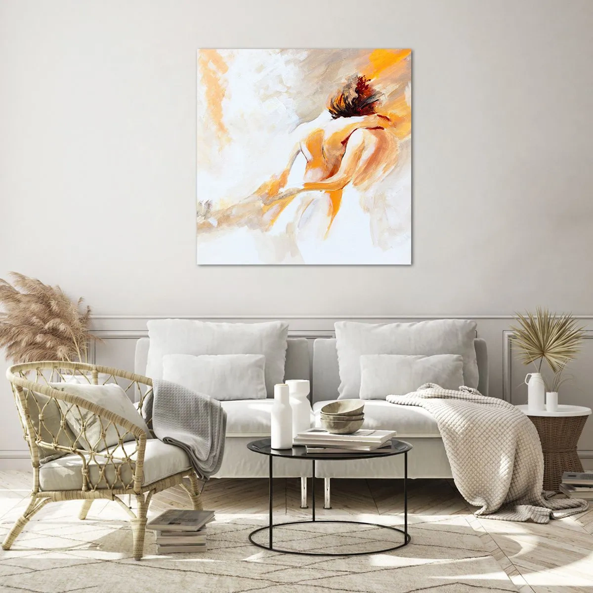 Impression sur verre - Image sur verre - Proximité dans le ciel - 50x50 cm