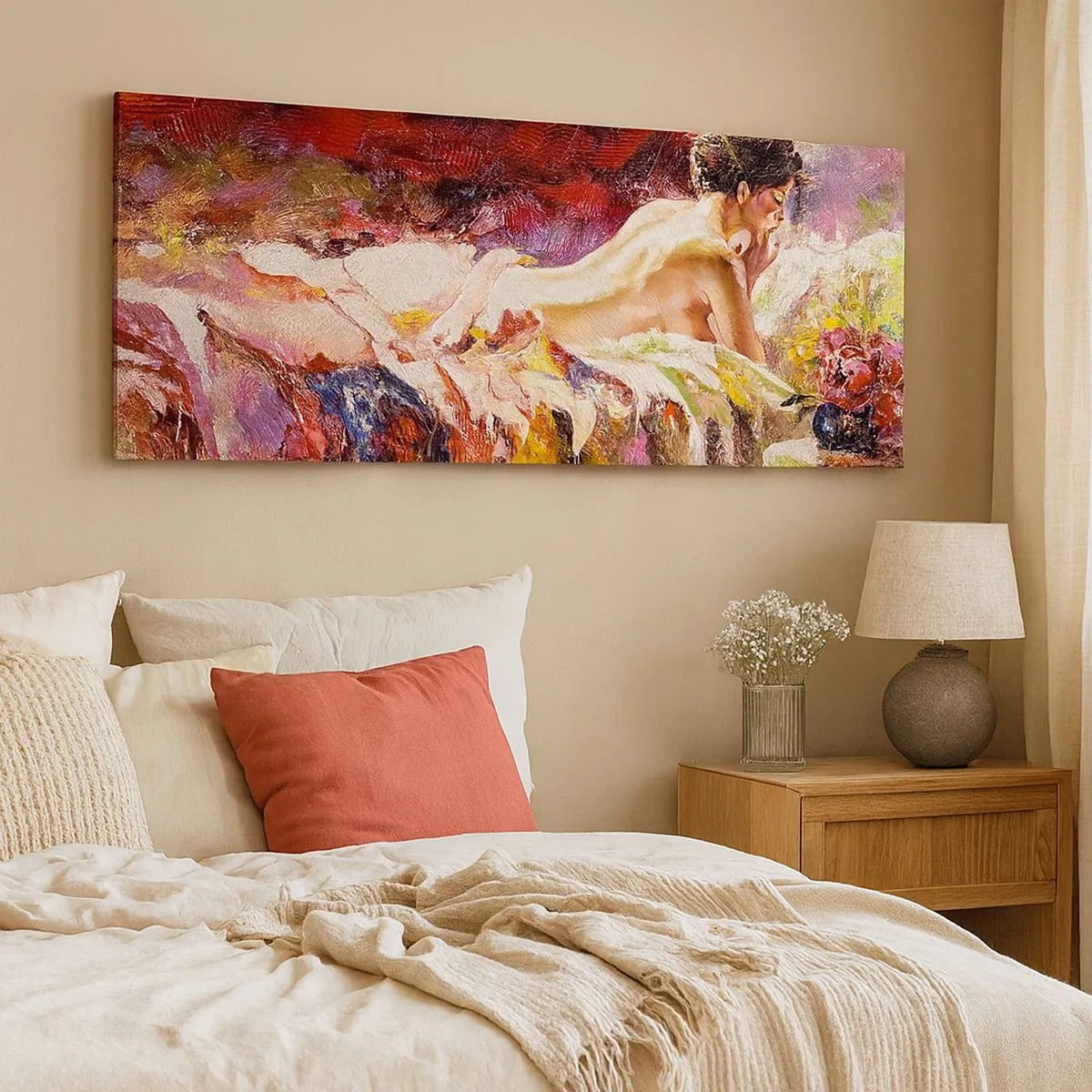 Impression sur toile - Image sur toile - Vénus en pensée - 100x40 cm
