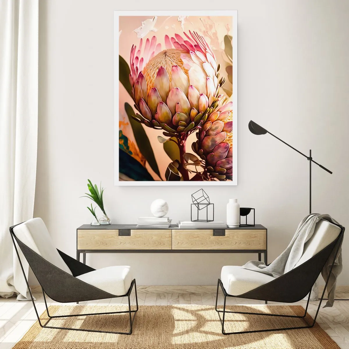 Affiche - Poster - Tendrement embrassé - 61x91 cm