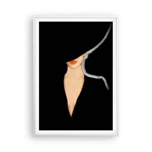 Affiche dans un cadre blanc - Poster - Élégance et style - 70x100 cm