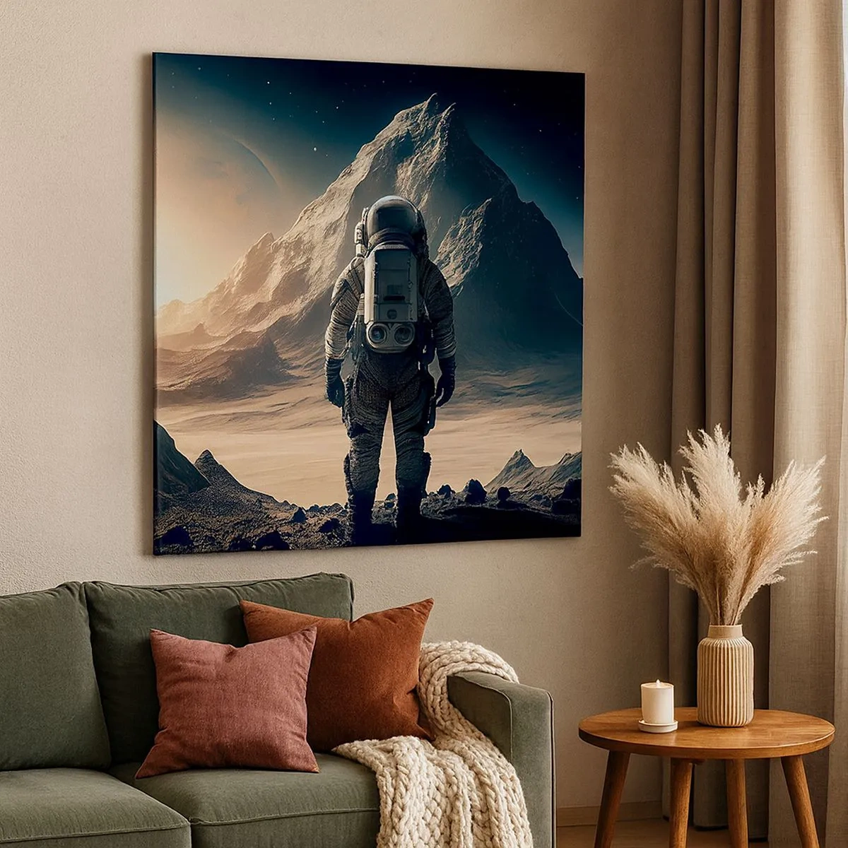 Impression sur toile - Image sur toile - Nouveau défi - 30x30 cm