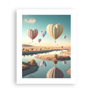 Affiche - Poster - L'amour te permet de t'élever - 40x50 cm