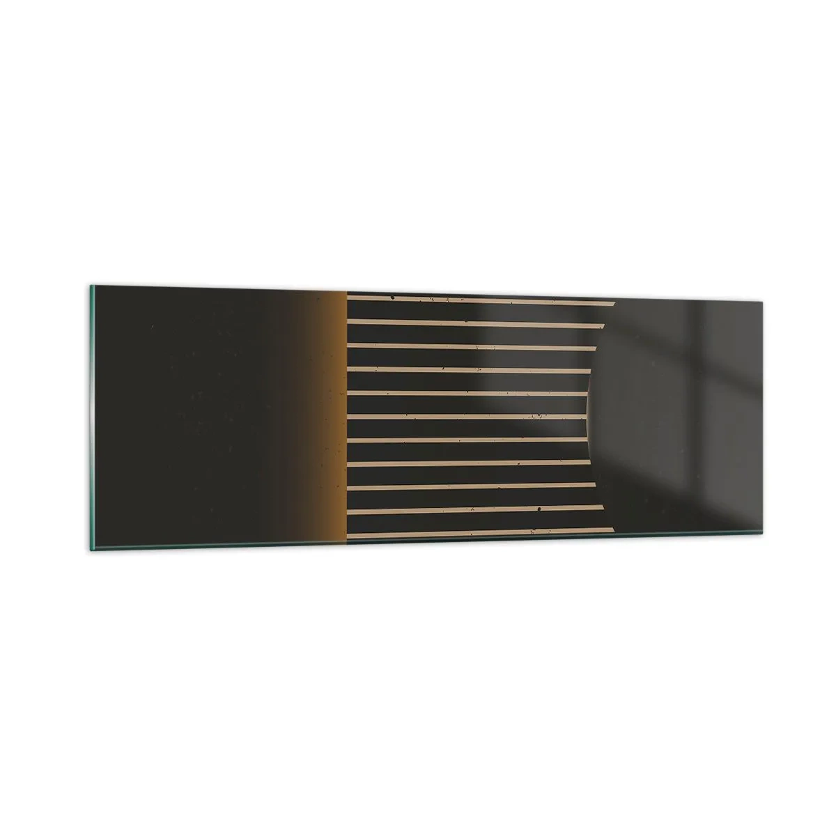 Impression sur verre - Image sur verre - Explorez les ténèbres - 90x30 cm