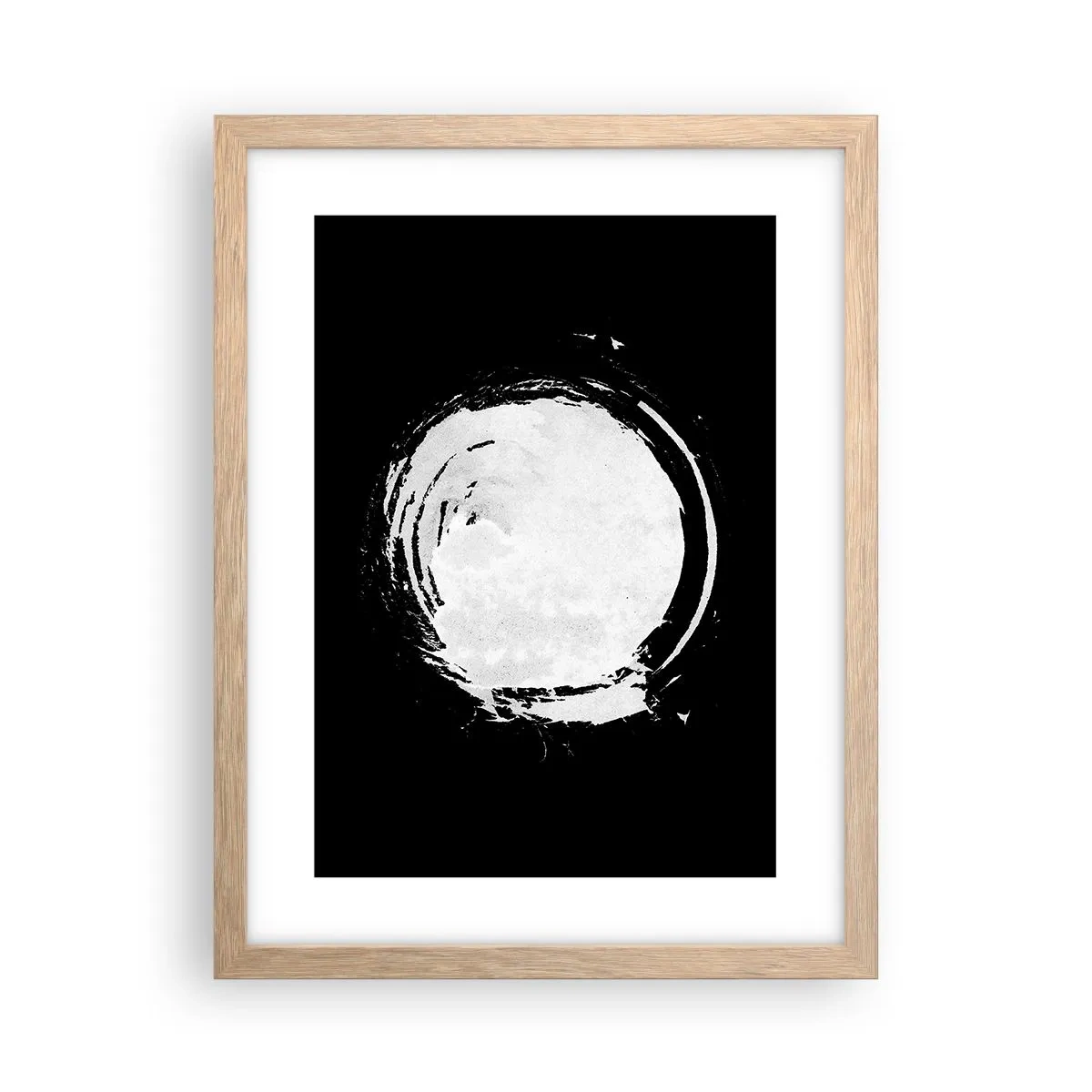 Affiche dans un chêne clair - Poster - Belle sortie - 30x40 cm