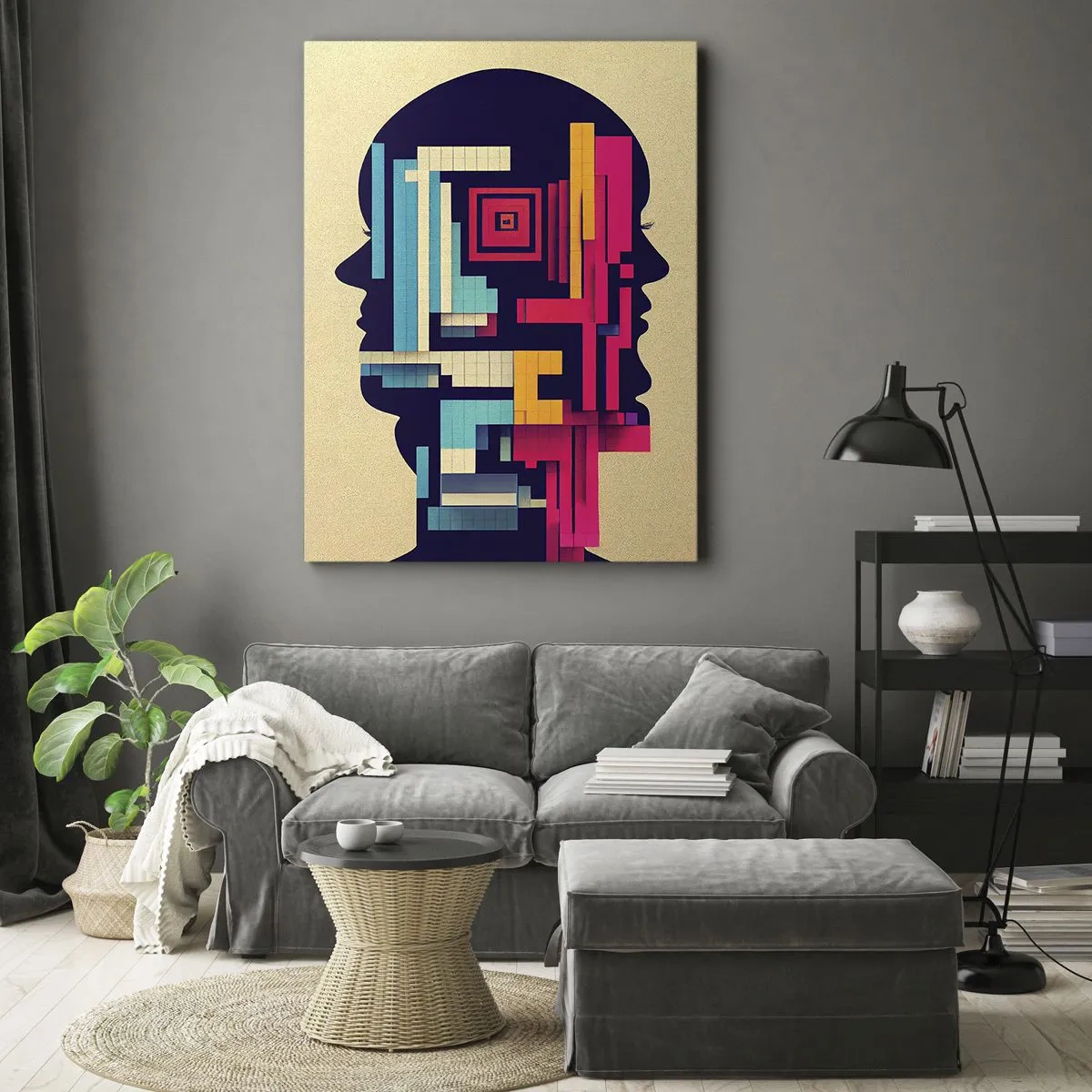 Impression sur toile - Image sur toile - De nouvelles obligations - 65x120 cm