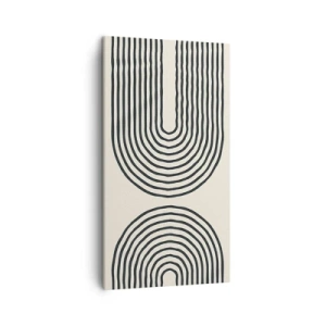 Impression sur toile - Image sur toile - Dans un instant... - 45x80 cm