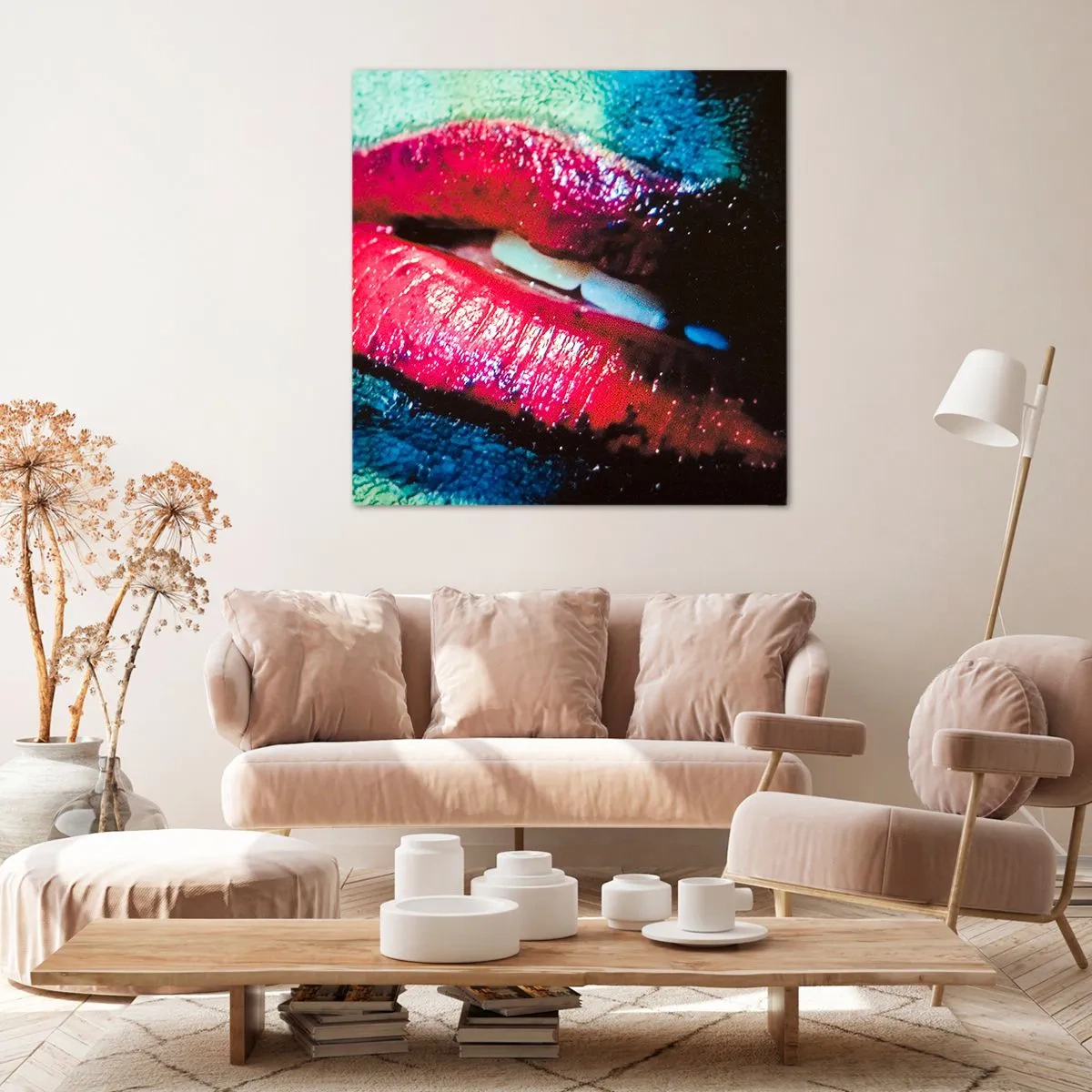 Impression sur toile - Image sur toile - Sensuel et dérangeant - 60x60 cm
