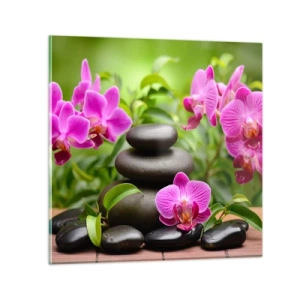 Impression sur verre - Image sur verre - Pyramide de la Paix - 30x30 cm