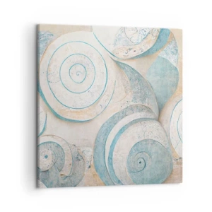 Impression sur toile - Image sur toile - Que cache la coque ? - 50x50 cm