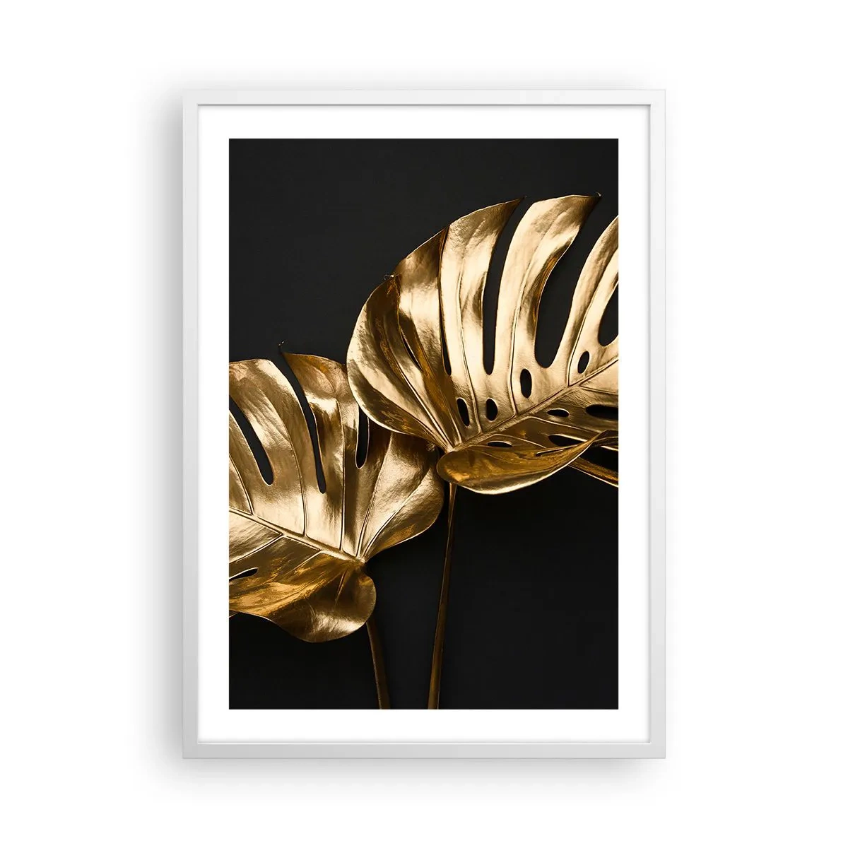 Affiche dans un cadre blanc - Poster - Les trésors de la nature - 50x70 cm