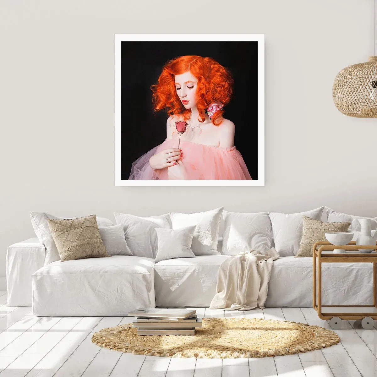 Affiche - Poster - De style baroque - 30x30 cm