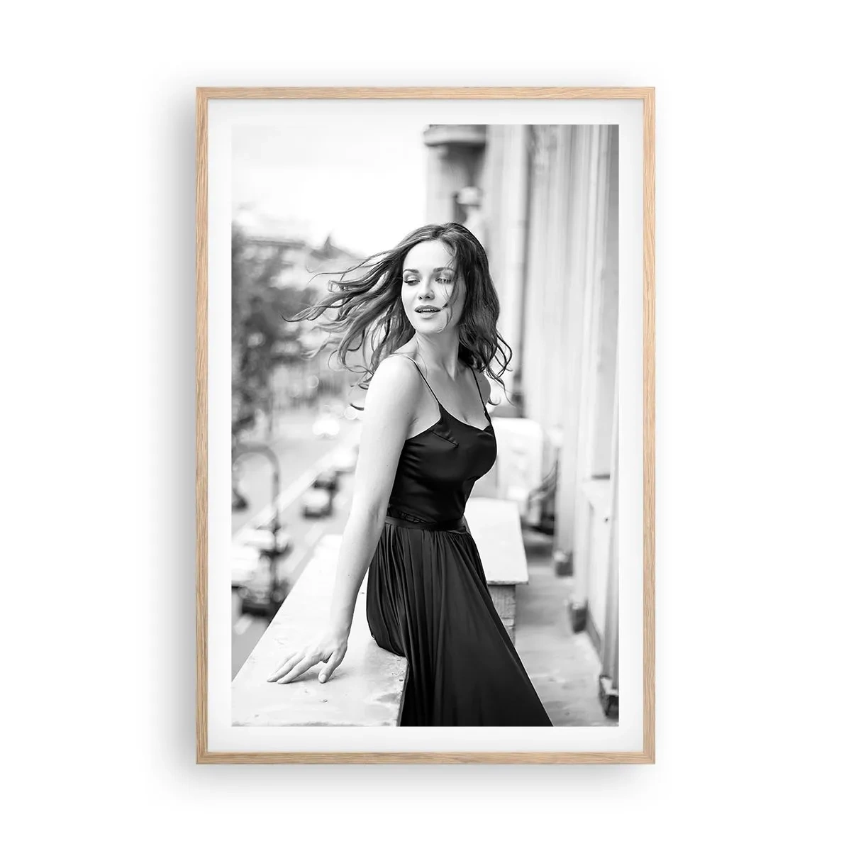 Affiche dans un chêne clair - Poster - Certainement un Parisien - 61x91 cm