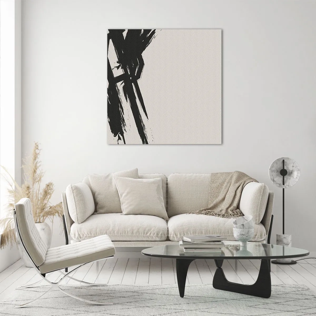 Impression sur verre - Image sur verre - Ruée imparable - 40x40 cm