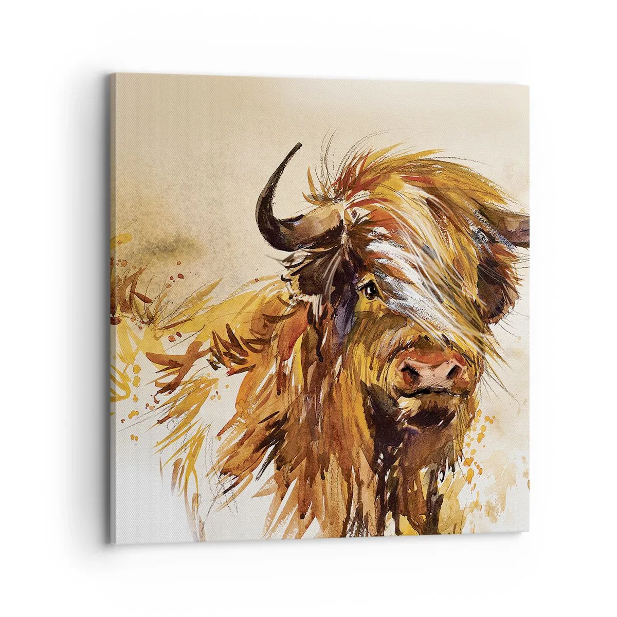 Impression sur toile - Image sur toile - Fierté du chasseur - 70x70 cm