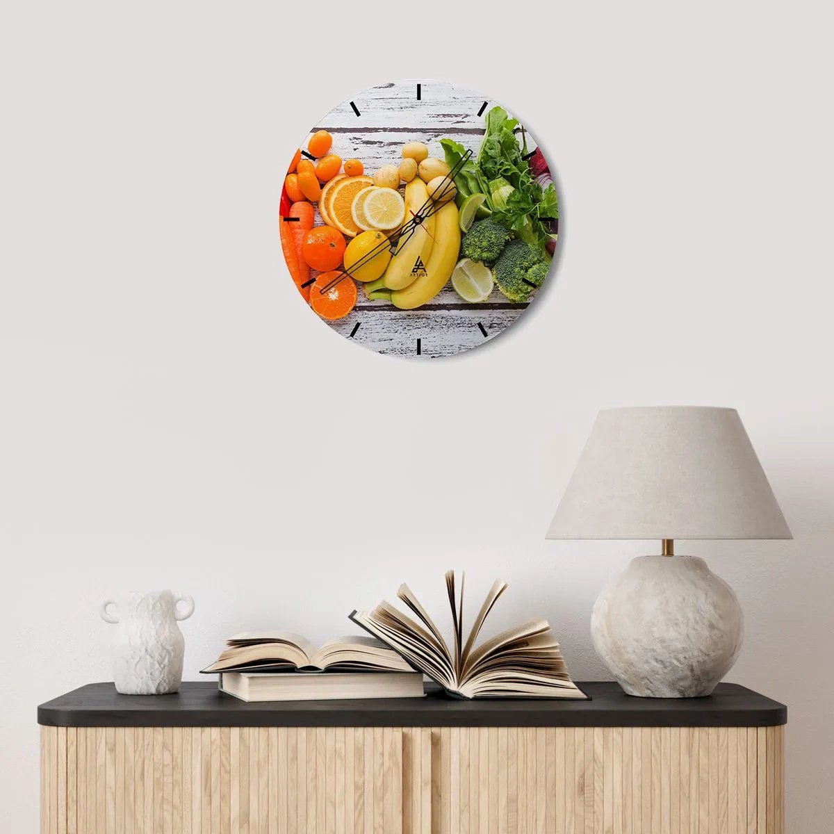 Horloge murale - Pendule murale - Ce n'est pas suffisant? - 30x30 cm