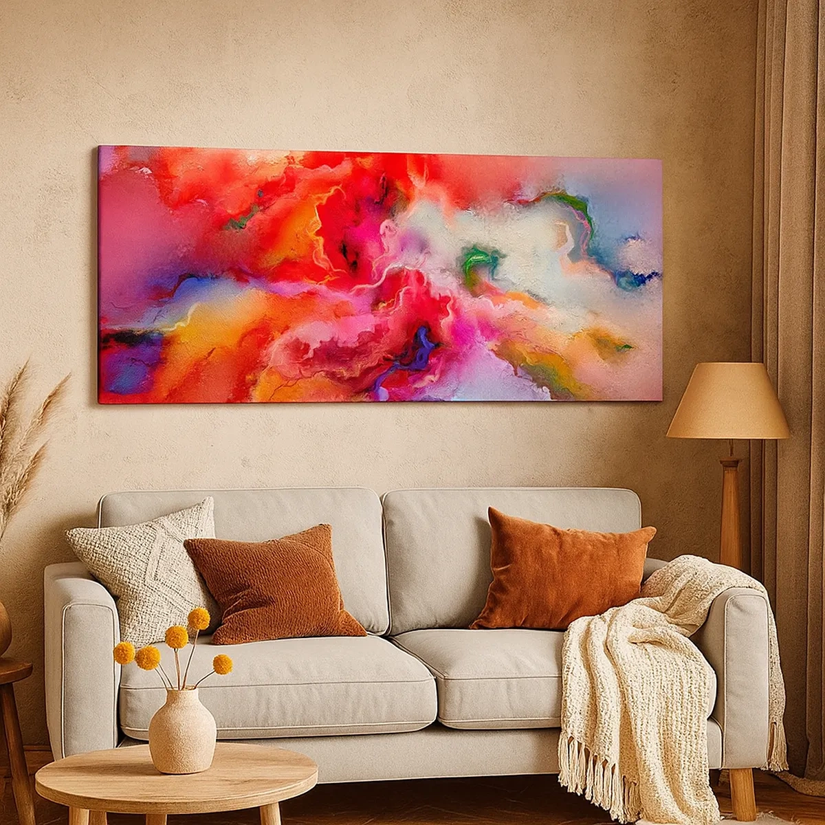 Impression sur toile - Image sur toile - Comment attraper des rêves - fumée - 30x30 cm