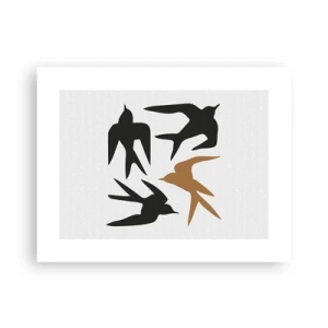 Affiche - Poster - Avaler du plaisir - 40x30 cm