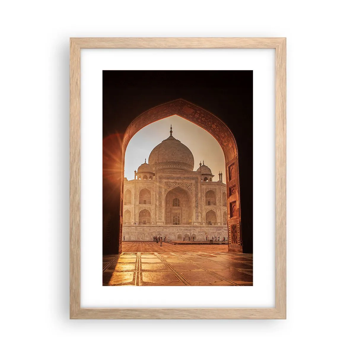 Affiche dans un chêne clair - Poster - Un monument à l'amour surnaturel - 30x40 cm