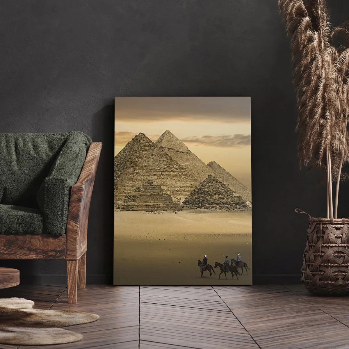 Impression sur toile - Image sur toile - Aucun changement depuis des milliers d'années - 55x100 cm