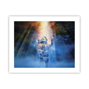 Affiche - Poster - Enfin arrivé - 50x40 cm