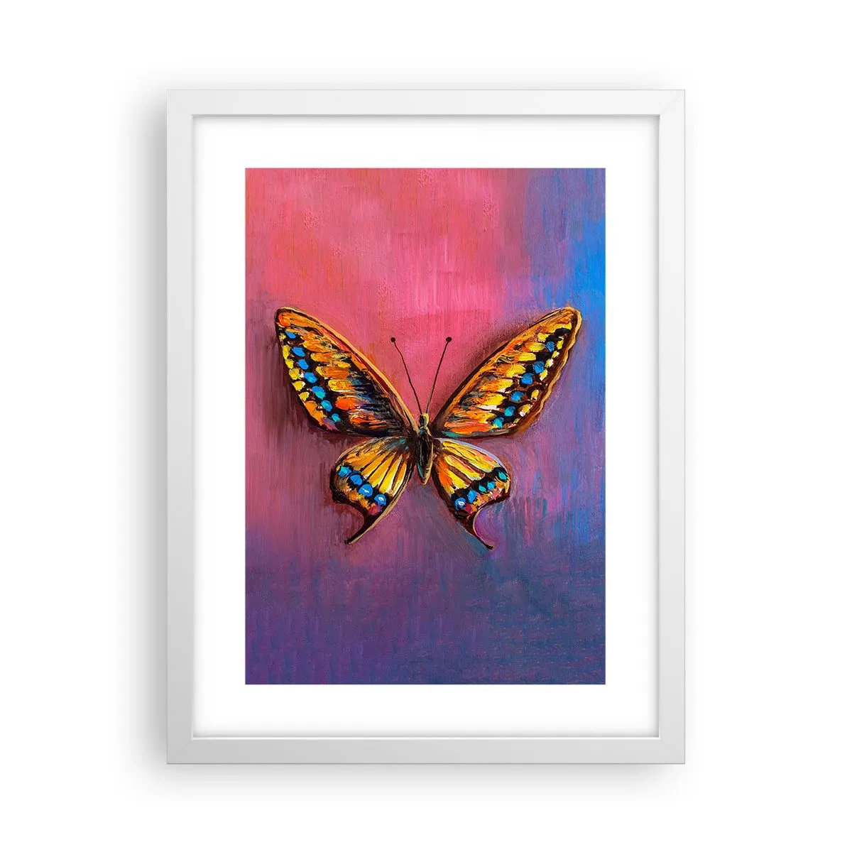 Affiche dans un cadre blanc - Poster - Un joyau de la nature - 30x40 cm