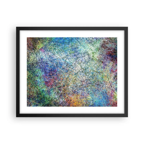 Affiche dans un cadre noir - Poster - Ce n'est pas si simple - 50x40 cm