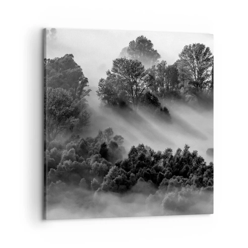 Impression sur toile - Image sur toile - Sortir de son sommeil - 60x60 cm