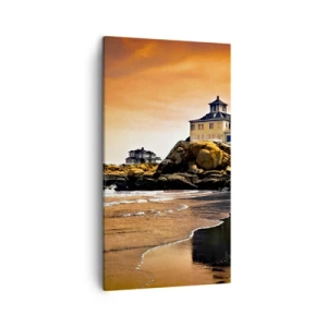 Impression sur toile - Image sur toile - L'élégance de la côte ouest - 45x80 cm