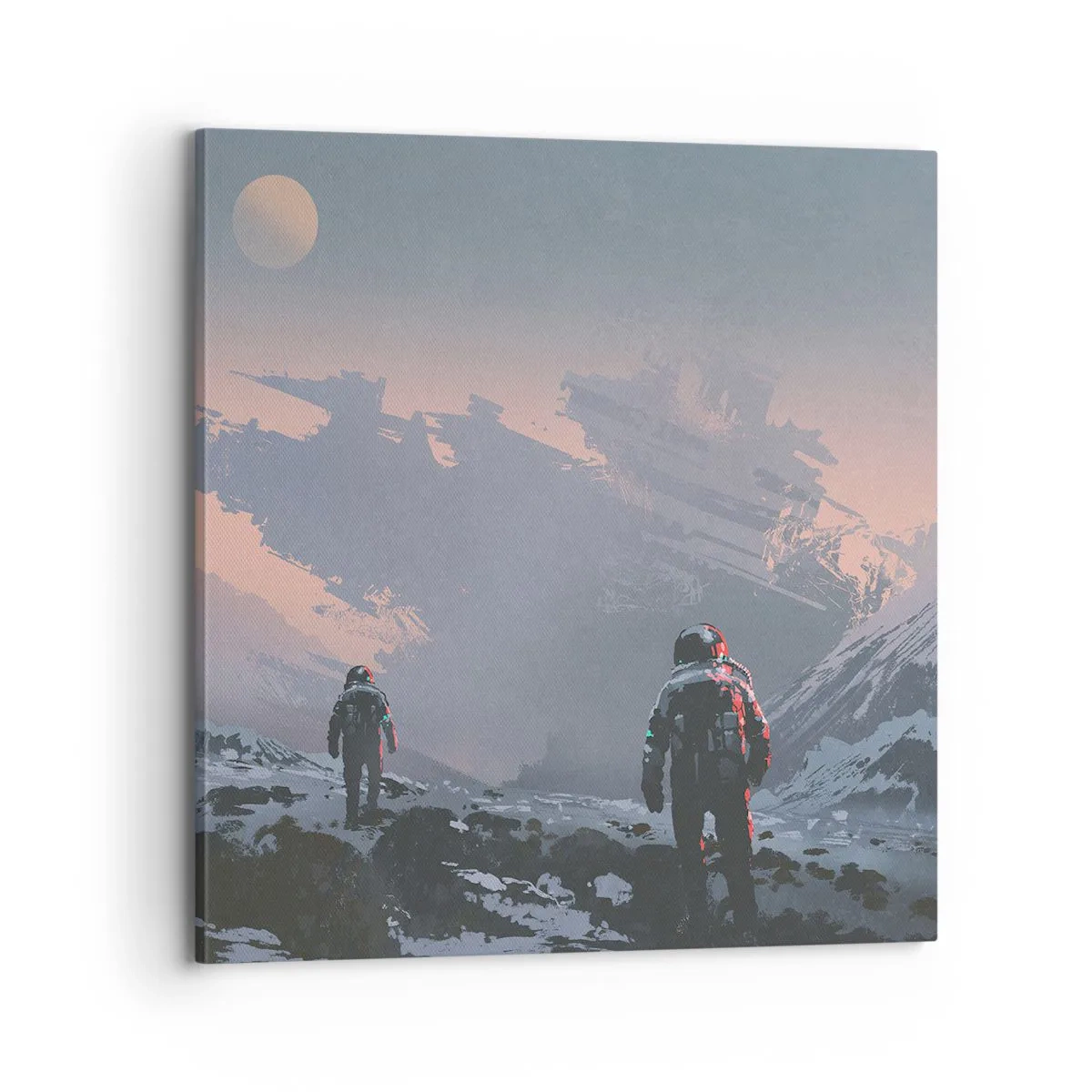 Impression sur toile - Image sur toile - Sous une étoile inconnue - 70x70 cm