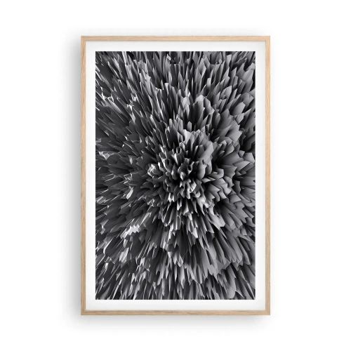 Affiche dans un chêne clair - Poster - Ça ne peut pas être plus dur que ça - 61x91 cm