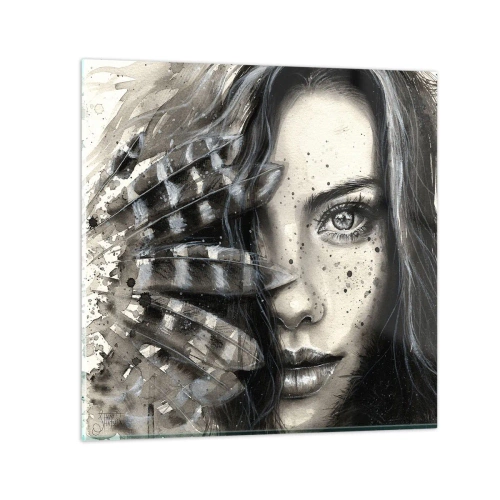 Impression sur verre - Image sur verre - Beauté sauvage - 30x30 cm