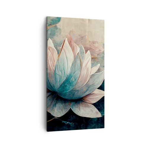 Impression sur toile - Image sur toile - Les étoiles du lac - 45x80 cm