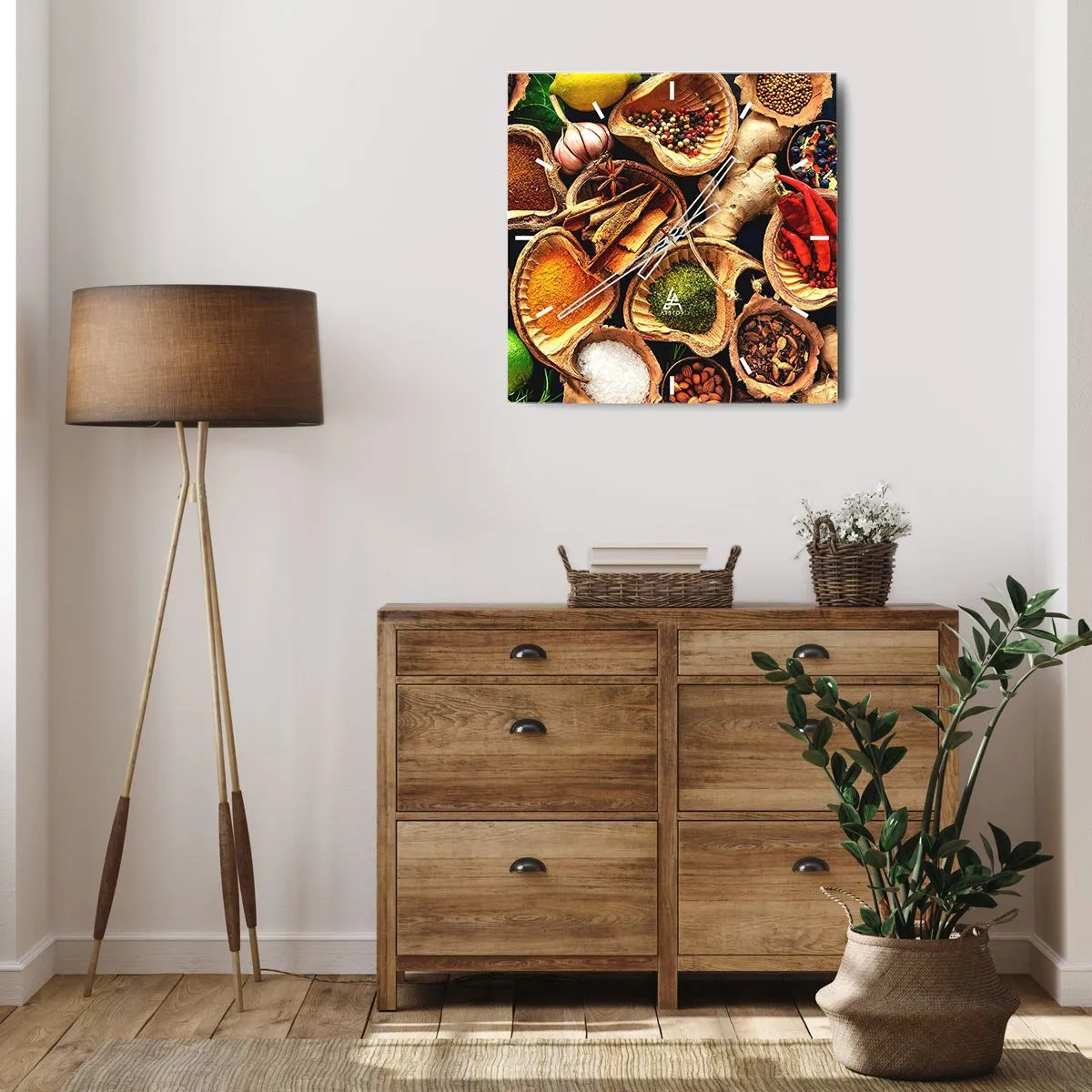 Horloge murale - Pendule murale - Prends ce que tu veux - 40x40 cm