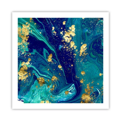 Affiche - Poster - Les pétales du soleil - 60x60 cm