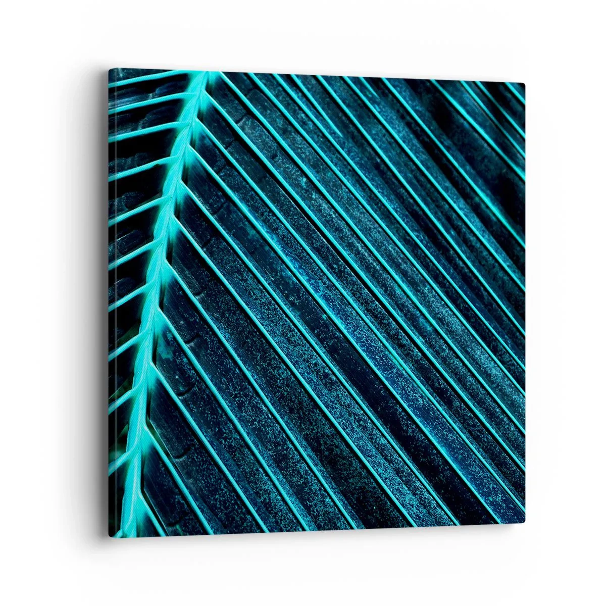 Impression sur toile - Image sur toile - Texture verte - 40x40 cm