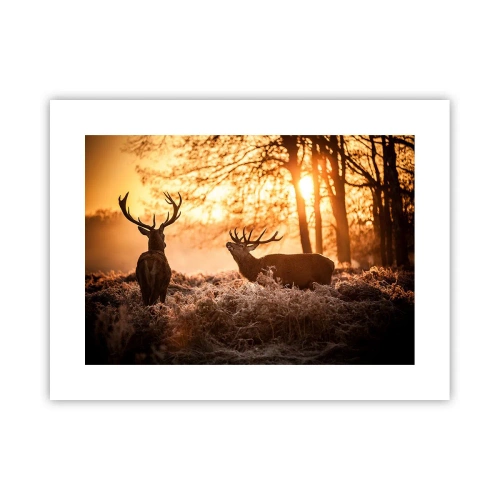 Affiche - Poster - Le rêve d'un chasseur - 40x30 cm