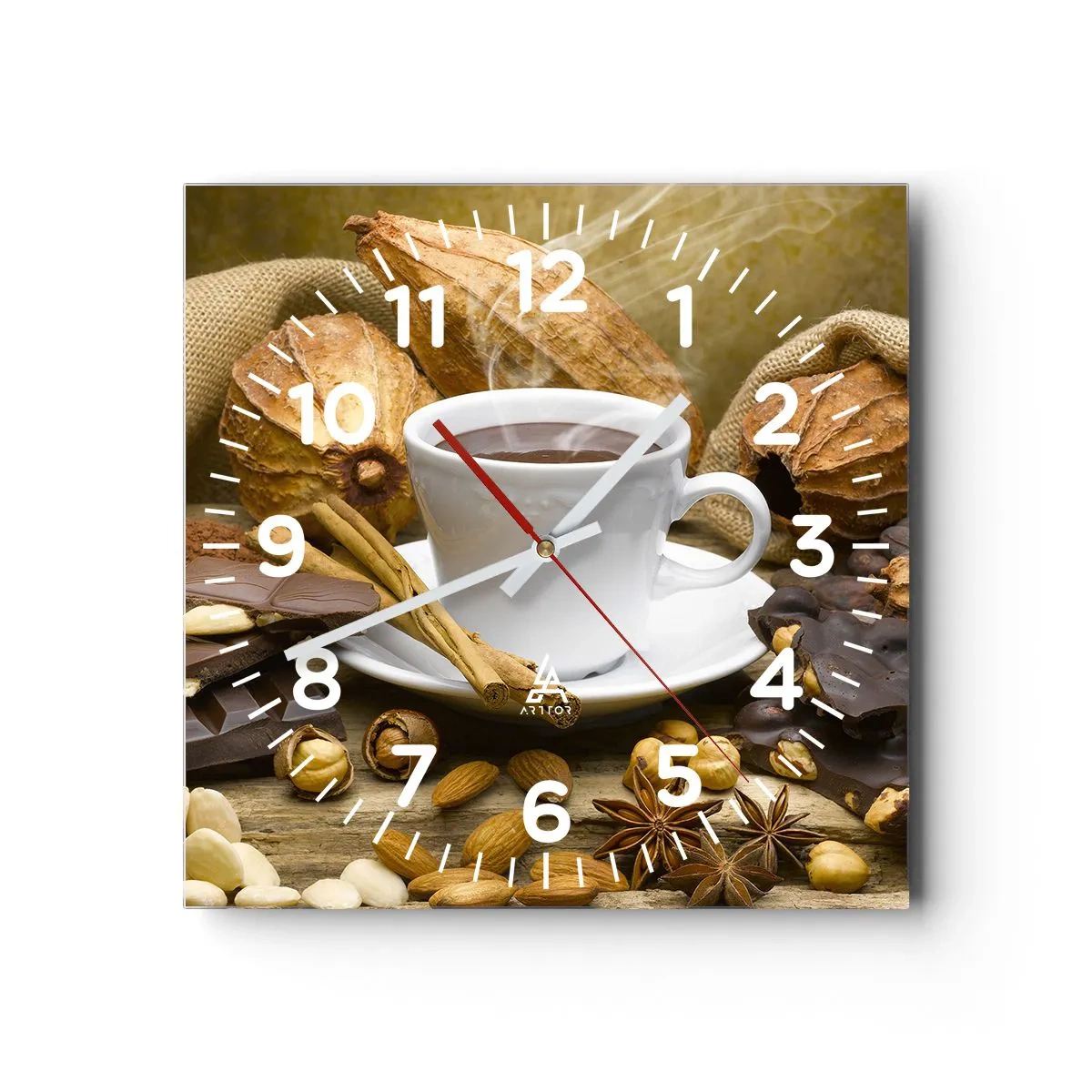 Horloge murale - Pendule murale - Pour les amateurs de sensations fortes - 30x30 cm