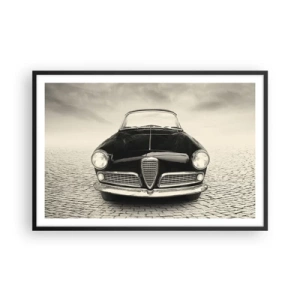 Affiche dans un cadre noir - Poster - Et alors! Tu ne m'aime pas? - 91x61 cm