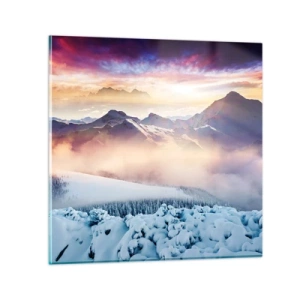 Impression sur verre - Image sur verre - La force et la pureté de la nature - 70x70 cm