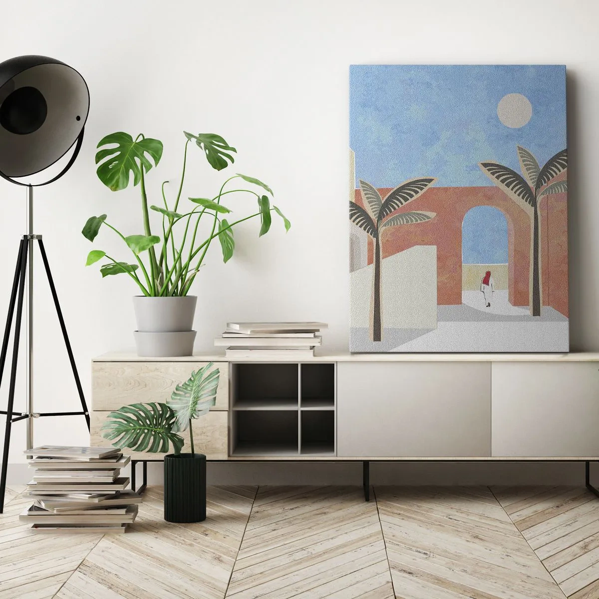 Impression sur toile - Image sur toile - Journée arabe - 55x100 cm