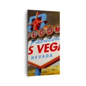 Impression sur toile - Image sur toile - Après un sourire du destin - 65x120 cm