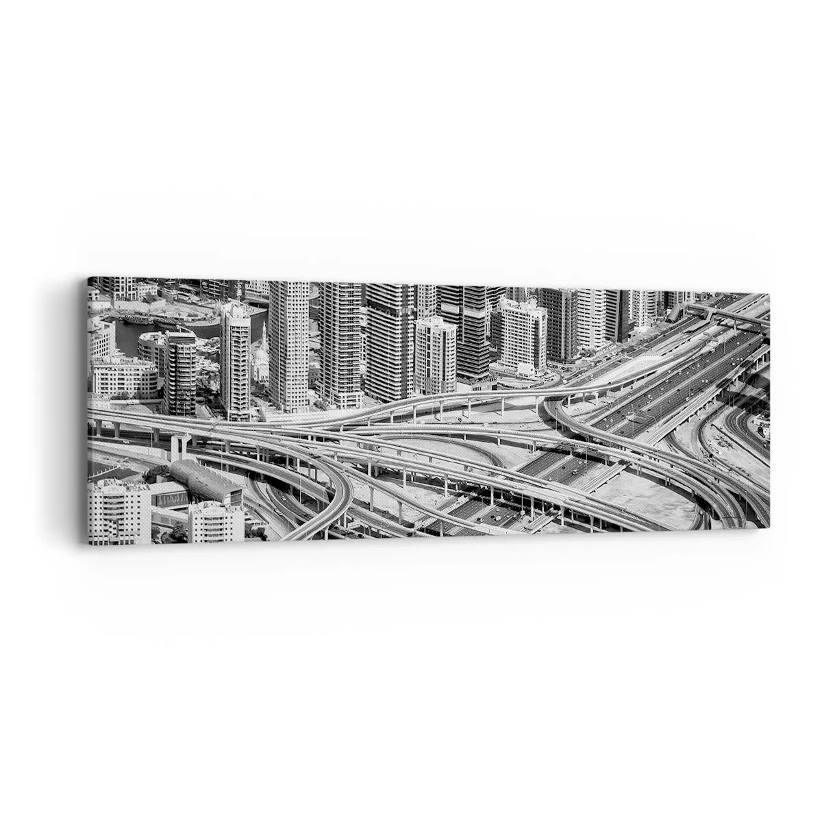 Impression sur toile - Image sur toile - Dubaï - la ville impossible - 90x30 cm
