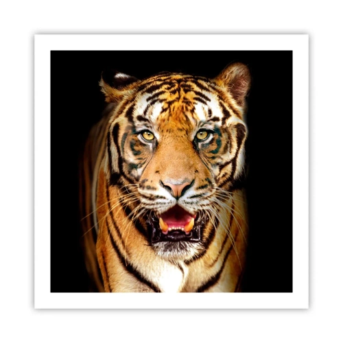 Affiche - Poster - Le coeur sauvageon - 60x60 cm