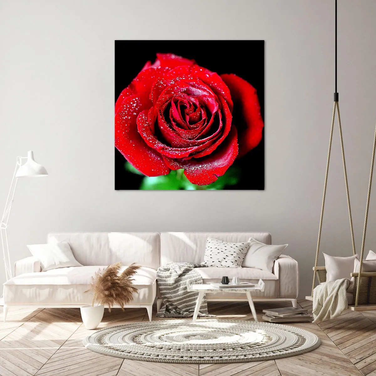 Impression sur toile - Image sur toile - C'est ça l'amour - 40x40 cm