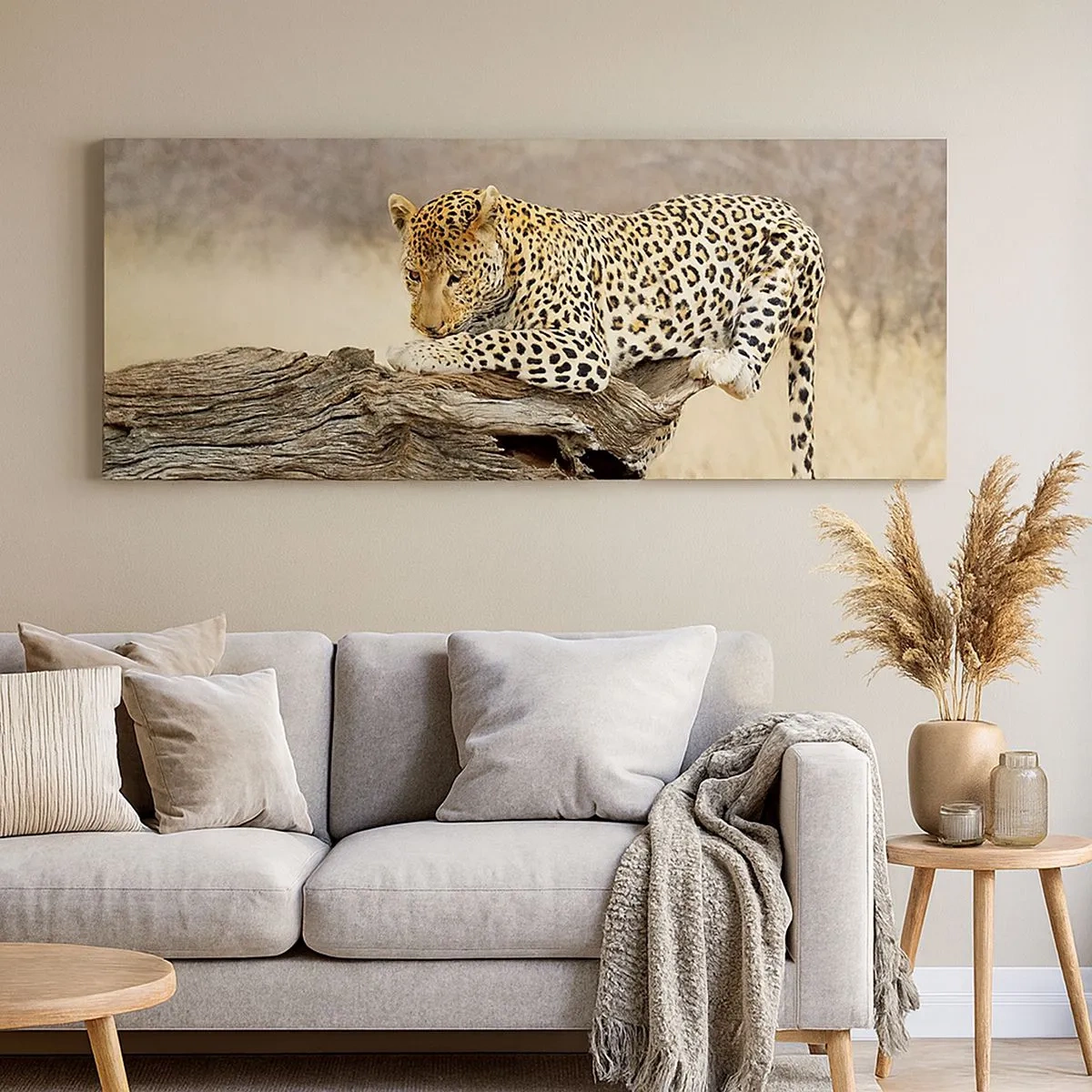 Impression sur toile - Image sur toile - Je suis ma propre route - 100x40 cm