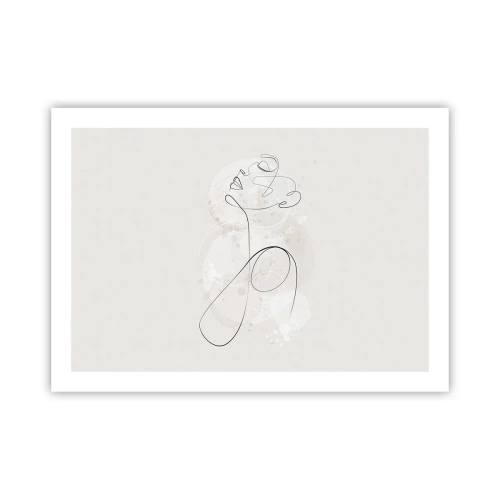 Affiche - Poster - Spirale de beauté - 70x50 cm